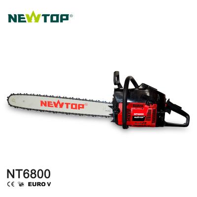 China Cheap gasoline 2-Stroke 68cc chainsaw hus268 chainsaw for sale NT6800 chainsaw for sale