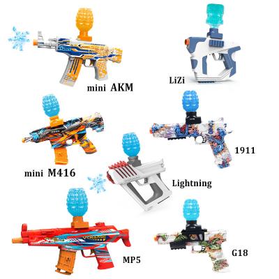 China Funny Outdoor Electric Toy AK47 M416 Water Gel Gun Gel Ball Guns Gel Blaster Toy Gun for sale