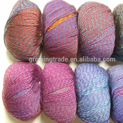 China Abrasion-Resistant Worsted Wool Popular 100% superwash yarn in flat ball for sale