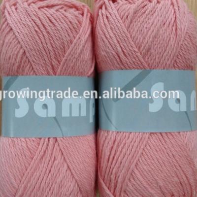 China 100% Abrasion-Resistant Cotton Crochet Yarn for sale