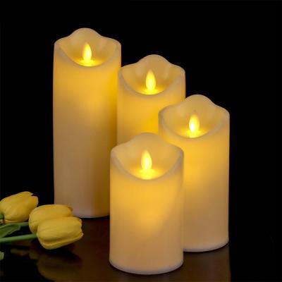 China Festival Decoration Flameless Tea Light LED Candle Flickering Light Soft Candles for sale