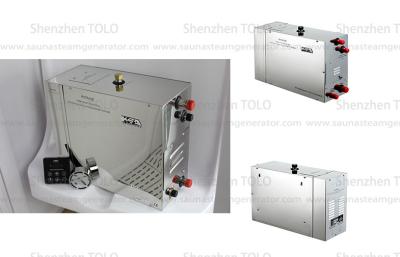 China 12kw Metal Sauna Steam Generator Auto Power Off For Steam Room 400v Fast Response for sale