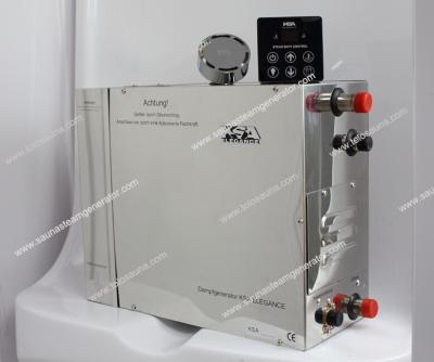 China Mirror-polished stainless steel Commercial Steam Generator 4kw 230v for steam bath for sale