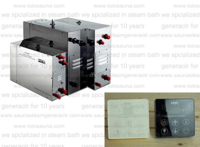 China Automatic Steam Bath Generators 4.5kw 220v - 230v for 3.5~5.5 cubic meter room for sale