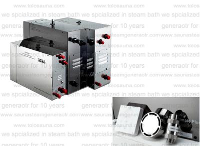 China 2 Steam outlet Steam Bath Generator 16kw 3 phase with waterproof control system for sale