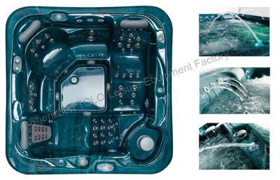 China freestanding 5 People Jacuzzi Whirlpool Bath tubs , size 2150×2150×950mm for sale