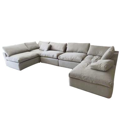 China Extensive Sofa Bed RM Furniture Factory Supply Living Room Sofa / Royal Sofa Fabric Sofa Bed 6 Seat Living Room Furniture Set Design for sale