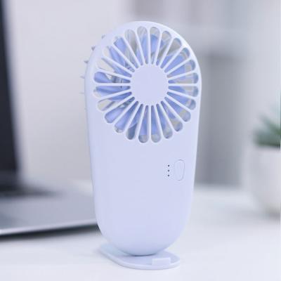 China Cute Mini Fan Handheld USB Hotel Portable Chargeable Desk Fans with 3 Mode Adjustable Summer Cooler for Outdoor Travel Office for sale