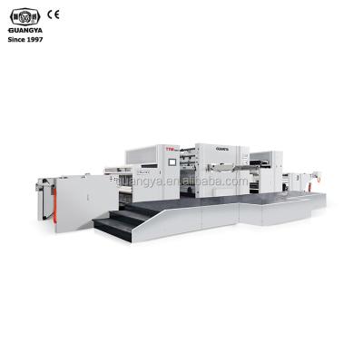 China Factory TYM2000JT 2m Web-Fed Large Size Roll To Roll Automatic Hot Foil Stamping Machine Equipment For Cosmetics for sale