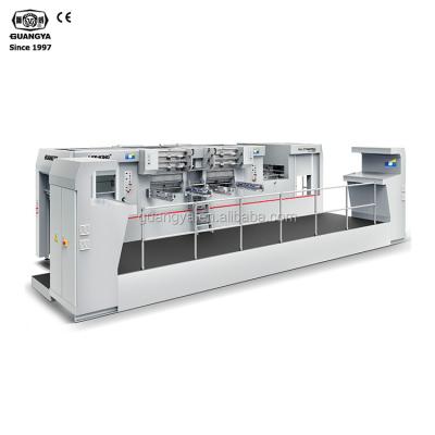 China Hot foil stamping LK2-106MT high quality double press automatic die cutting and hot foil stamping machine for sale