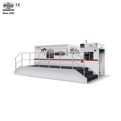 China LK106MF Automatic Die Cut Paper Cutting Machine Cutting and Creasing Machine with Stripper for sale