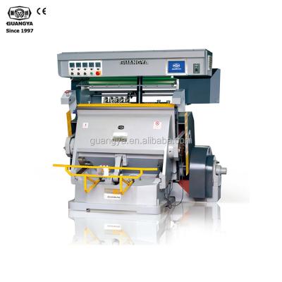 China Cardboard Die Cutting TYMC 1400 Hot Selling Automated Foil Stamping and Hot Die Cutting Press for sale