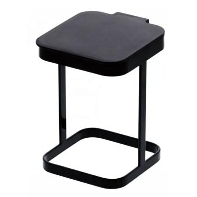 China Sustainable Top-selling easy-taking kitchen metal desktop table garbage trash bag dust bin holder rack for kitchen home for sale