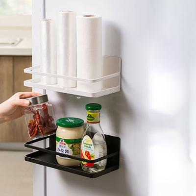 China Sustainable 2023 Best-selling Rectangular single-layer Fridge Organizer Storage Rack Square  For Refrigerator for sale