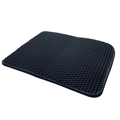 China Double Layer Viable Rectangle Shaped Waterproof Pet Cat Pvc Material Sand Mat for sale