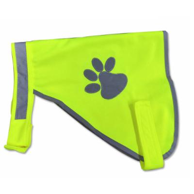 China Viable High Visibility Light Green Color Reflective Whosale Factory Dog Police Scarf for sale