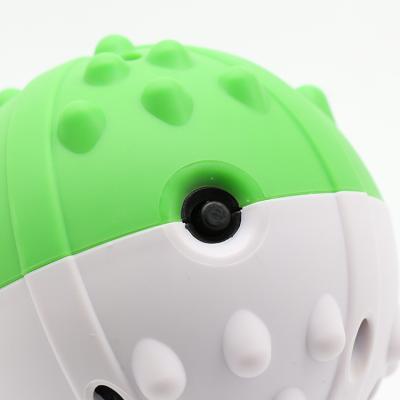 China Viable Puppy Self Playing Interactive Dog Toy Bite-Resistant Quaking Bouncing Ball Toy for sale