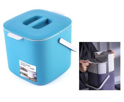 China New Design Household Kitchen Viable Separate Table Trash Can Portable Garbage Bin With Lid for sale