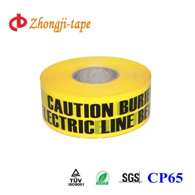 China Underground undetectable undetectable warning device printed electric cable below produced by zhongji.china for sale