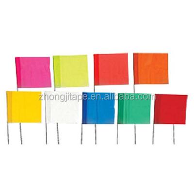 China Flight or orange OEM color marking flags for sale