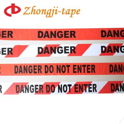 China Non Adhesive Chinese Factory Directly Supply PE Strong Wear Ability Barrier Tape for sale