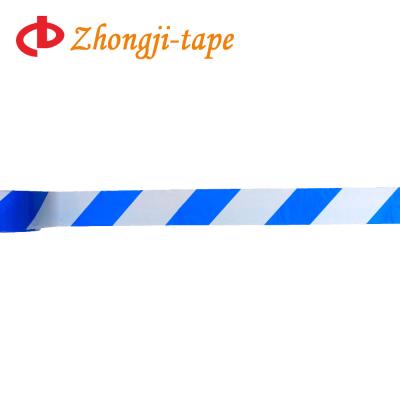 China Non Adhesive High Visibility Single Side Printing Blue And White Warning Device With Lower Price for sale