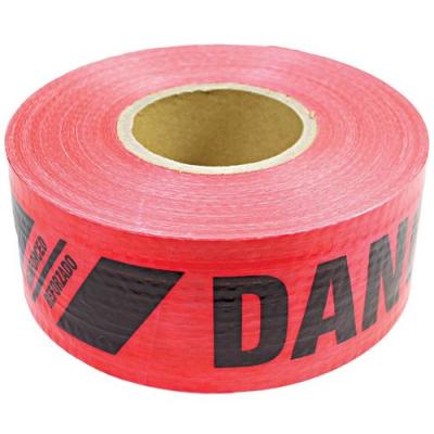 China Non Adhesive Fabric Woven Barricade Tape for sale