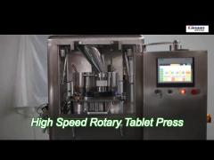 Automatic High Speed Rotary Tablet Press Machine industrial Tablet Press Manufacturers