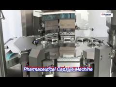 Automatic 11.5Kw Pharmaceutical Capsule Machine Pellet Filling Machine