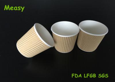 Chine les tasses jetables écologiques jetables de 4Oz Papier d'emballage pour Starbuck Cofe font des emplettes à vendre