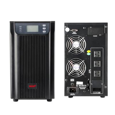 China COMPUTER Top 10 UPS Brand Must Brand Factory Direct High Frequency 1kva 2kva 3kva Online UPS For Computers for sale