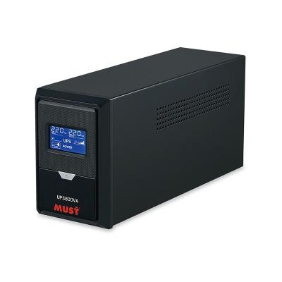 China 1200VA/720W off-line COMPUTER UPS power system ups AVR UPS in Russia for sale