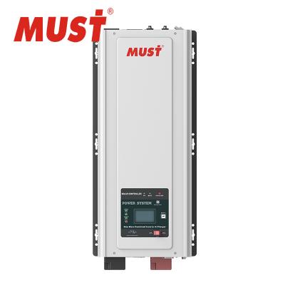 China Off Grid High Power Reverse Phase 24v 5kw Solar Inverter Made In China 5kva Solar Inverter for sale