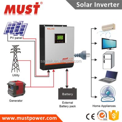 China Home High Frequency Off Grid Solar Inverter 2000VA 3000VA 4000VA 5000VA for sale