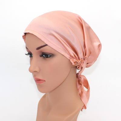 China Wholesale Customized Silk Image 22MM Hair Hoods Mulbery Long Hair Hood Silk Hood for sale