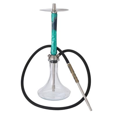 China The Latest Hot Selling Luxurious Hookah 2020New Quality Shisha Resin Shaft Fox Hookah Russian Style 304Stainless Steel Hookah Best Big Size for sale