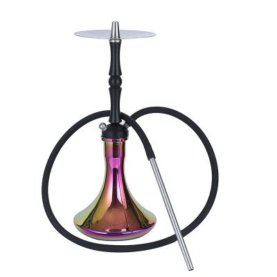 China Popular Hot Selling Aluminum Shisha Stainless Steel Style Best Quality Arguila Mattpear Russian German Smoke for sale