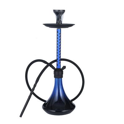 China Aluminum Alloy Aluminum Alloy Large Size High End Russian German Hookah Style Design Shisha Smoke Set Luxury for sale