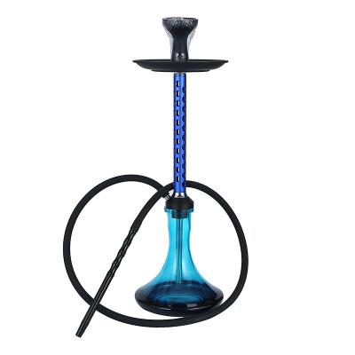 China Aluminum Alloy High End Design Style Hookah Shisha Luxury Russian German Shisha Emy Large Size for sale