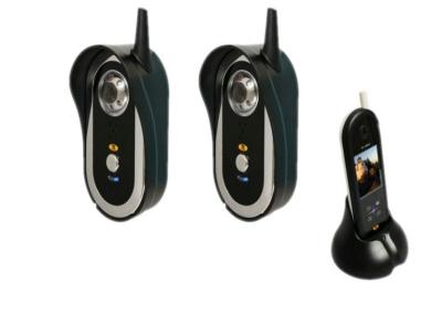 China Colored 2.4GHZ Wireless Video Door Intercom With IR Camera For Villa for sale