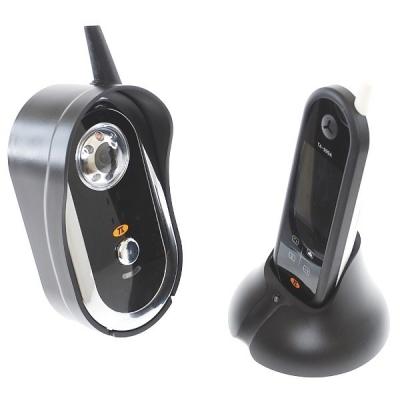 China Infrared Waterproof Audio 2.4ghz Wireless Door Phone With 3.7V Li-ion Battery for sale