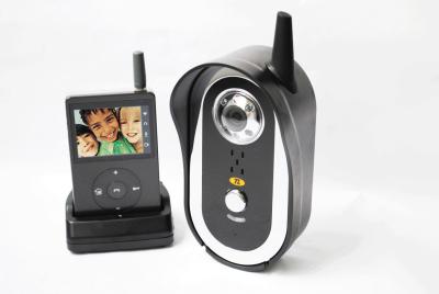 China Portable Wireless Intercom Door Phone / Doorbell 2.4G HZ Colour Video for sale