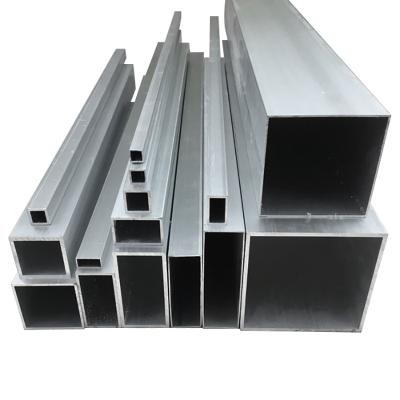 China Fluid Pipe 2x2 4x4 2.5x2.5 galvanized steel square tubing 16 gauge steel square tubing for sale