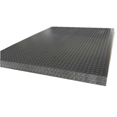 China Construction Hot rolled weld carbon chequered steel sheet for sale