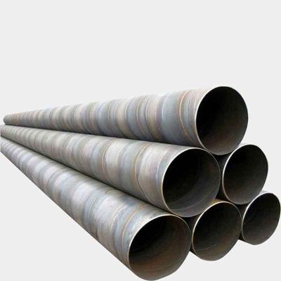 China Fluid Pipe erw steel pipe carbon round ssid hot rolled black annealed welded steel tube s235jrh for sale