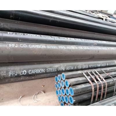 China Fluid Pipe 31.1mm Seamless Pipe and Oil  Astm A53 A106 ms Seamless Black Steel Pipe Supplier for sale