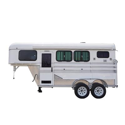 China Take Horse Hot Selling Product Two Horse Trailers 2 Horse Trailer With Living Quarters for sale