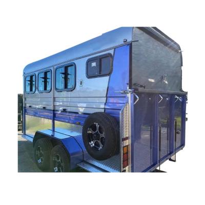 China Take Horse Sales High Quality Small Price Full Size New-designed Horse Trailer for sale