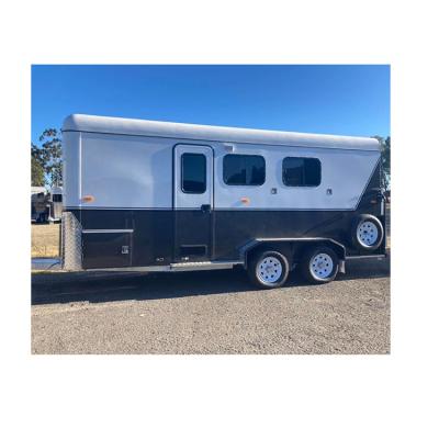 China Take Good Quality Various Horse Promotional Full Size Horse Trailers With Tailgate for sale