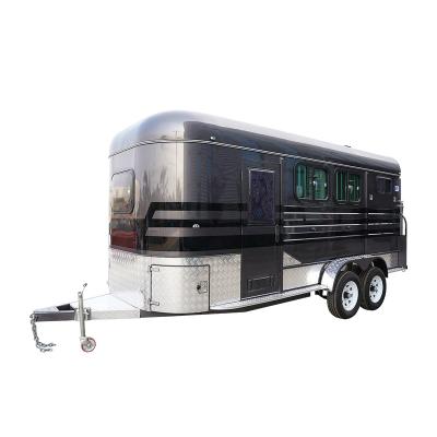 China Pick up horse factory direct sale camping horse float trailer normal made in china for sale